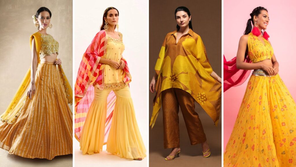 Haldi Outfit Ideas 2024