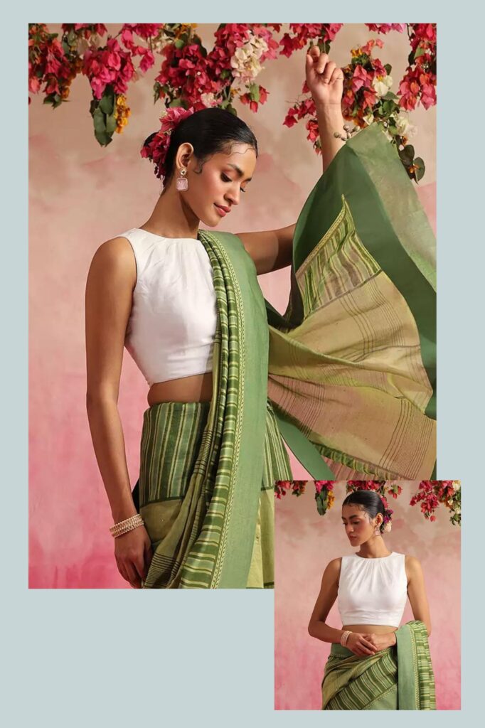 latest saree blouse patterns