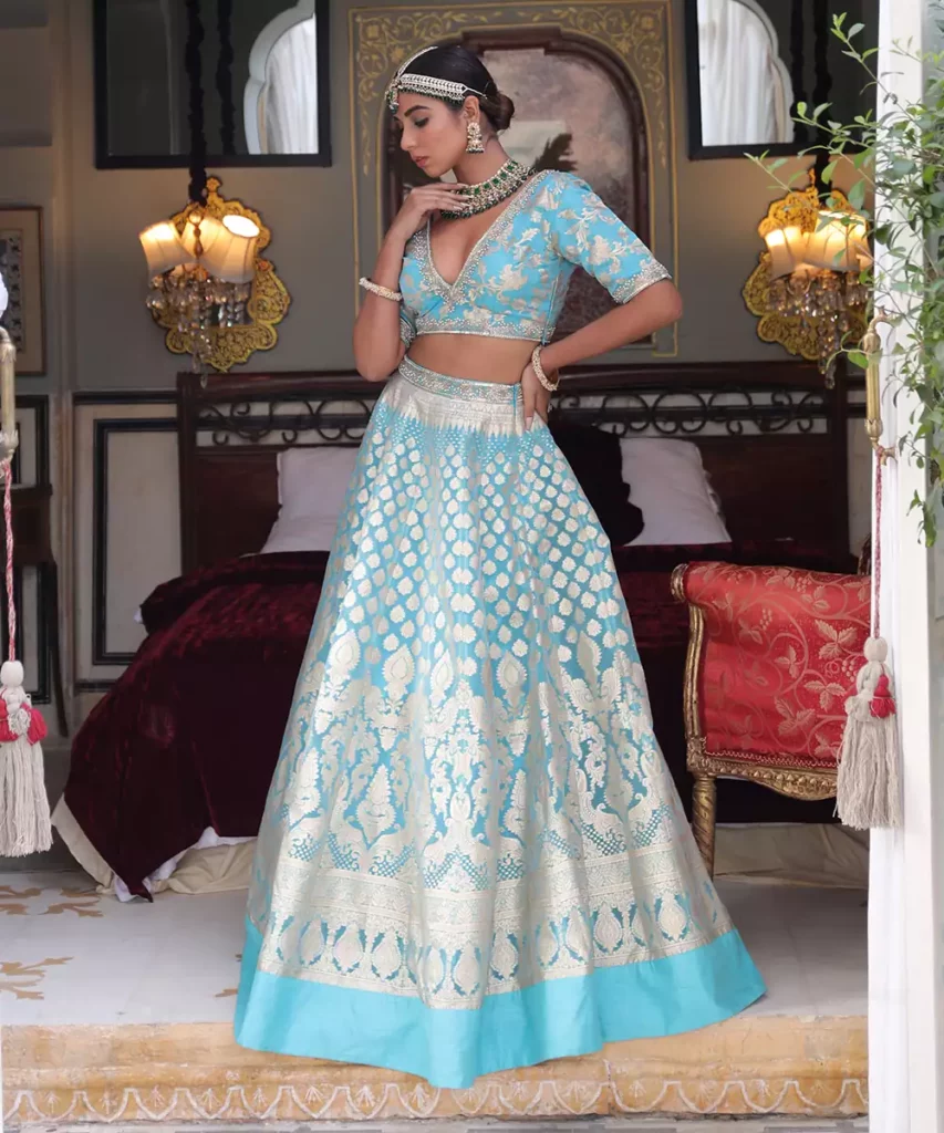pastel lehenga designs