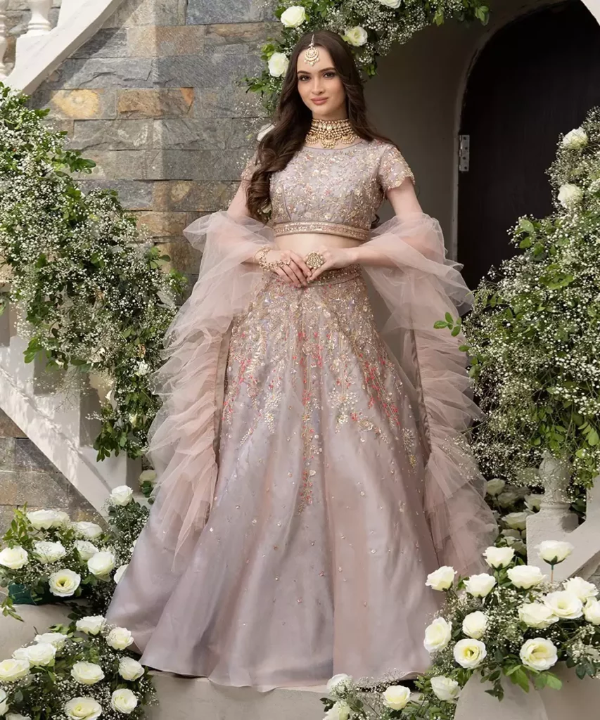 pastel lehenga for wedding