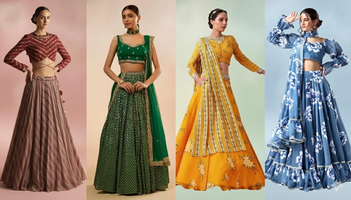 Dupatta Draping Styles