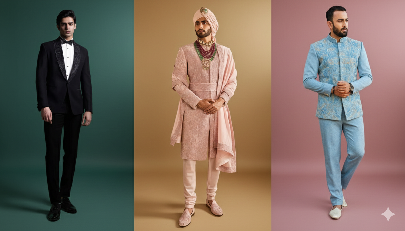 Winter Wedding Outfits for Men