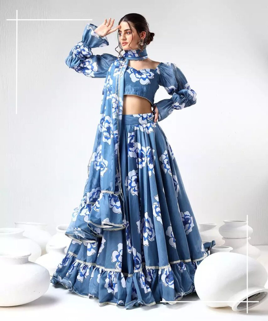 How to drape dupatta