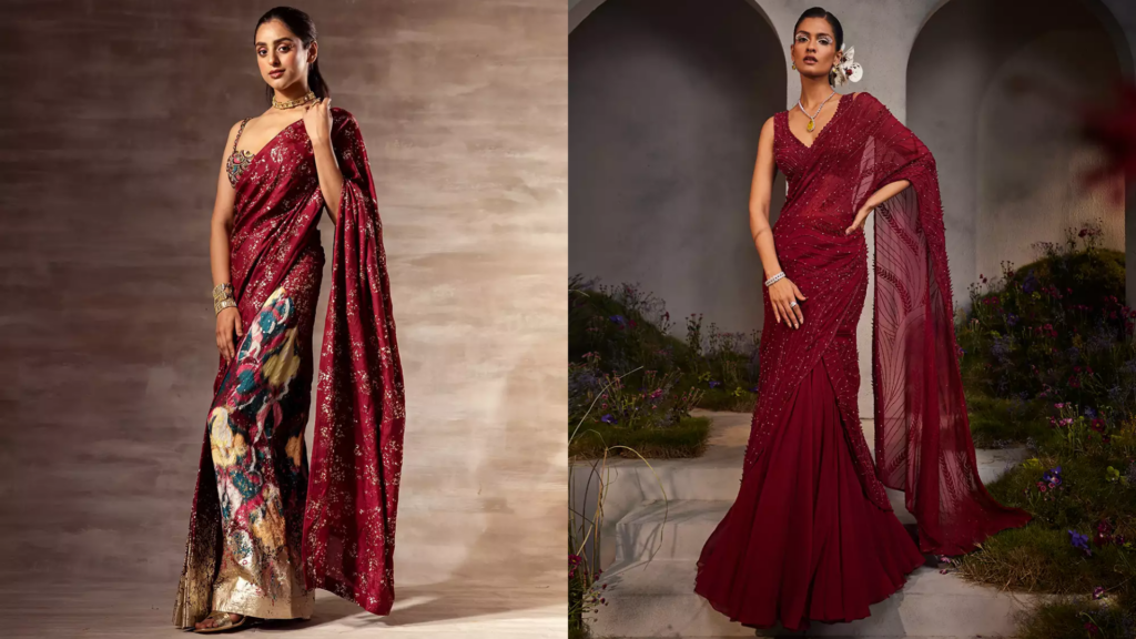 Silk vs. Organza Saree