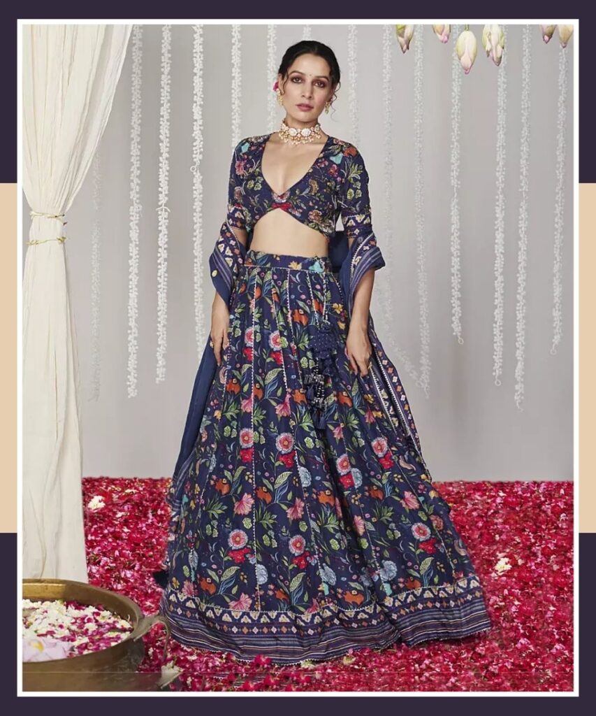 Best floral lehenga ideas for weddings