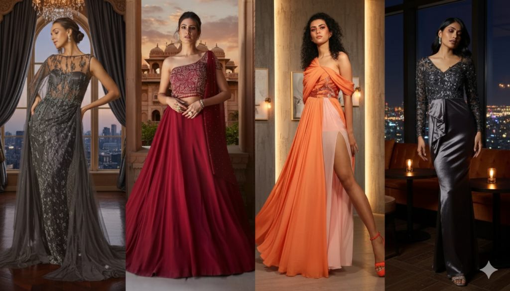 Designer Party Gowns Trends