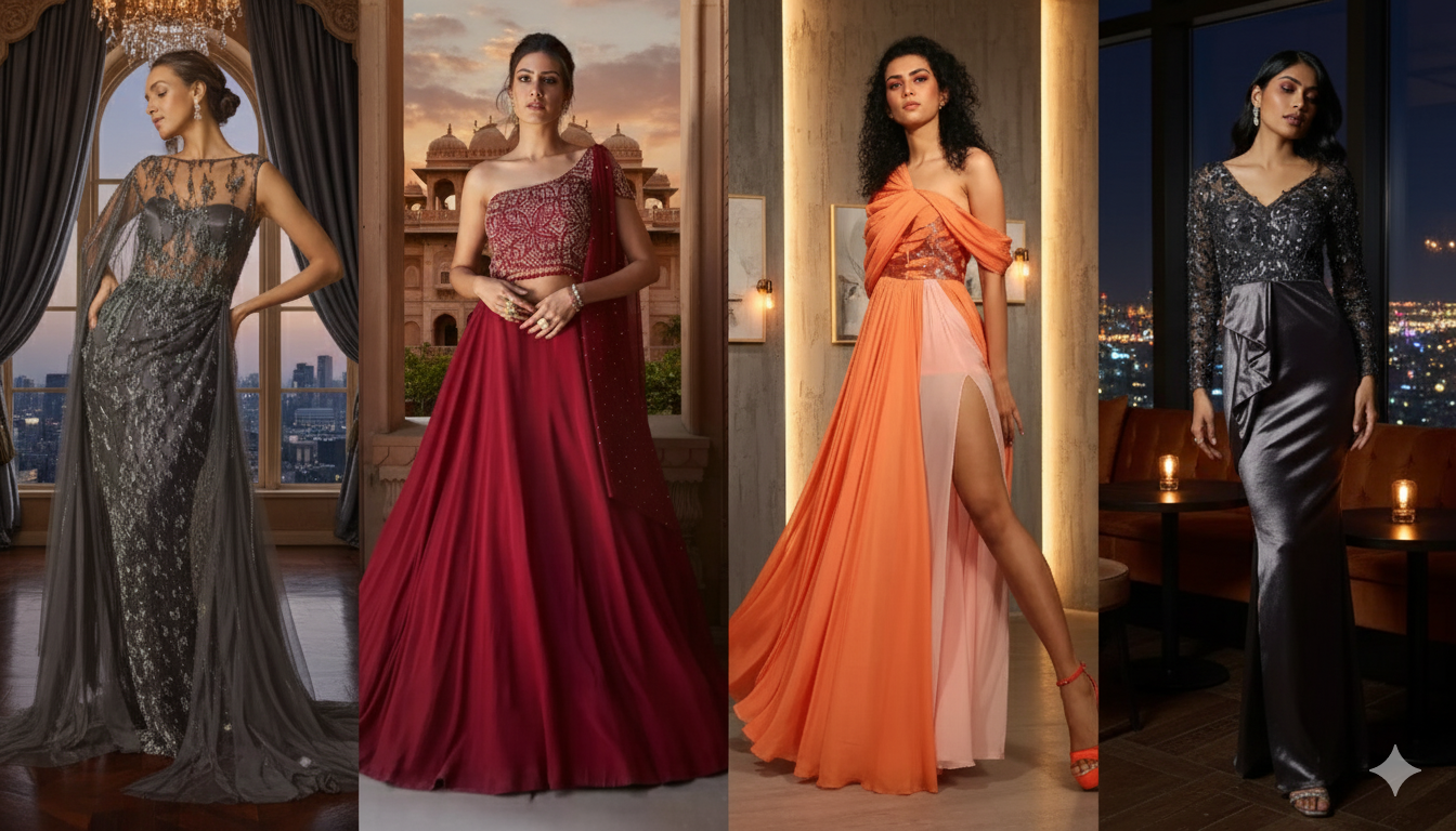 Designer Party Gowns Trends