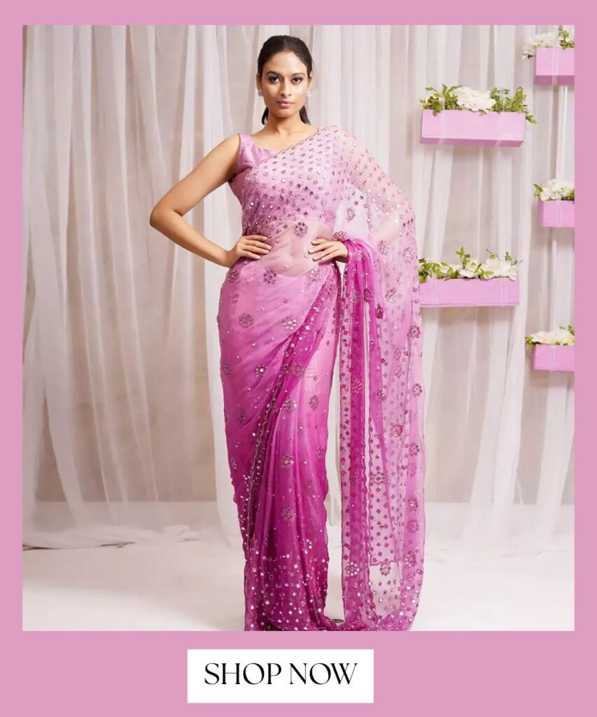 trending saree colors for weddings
