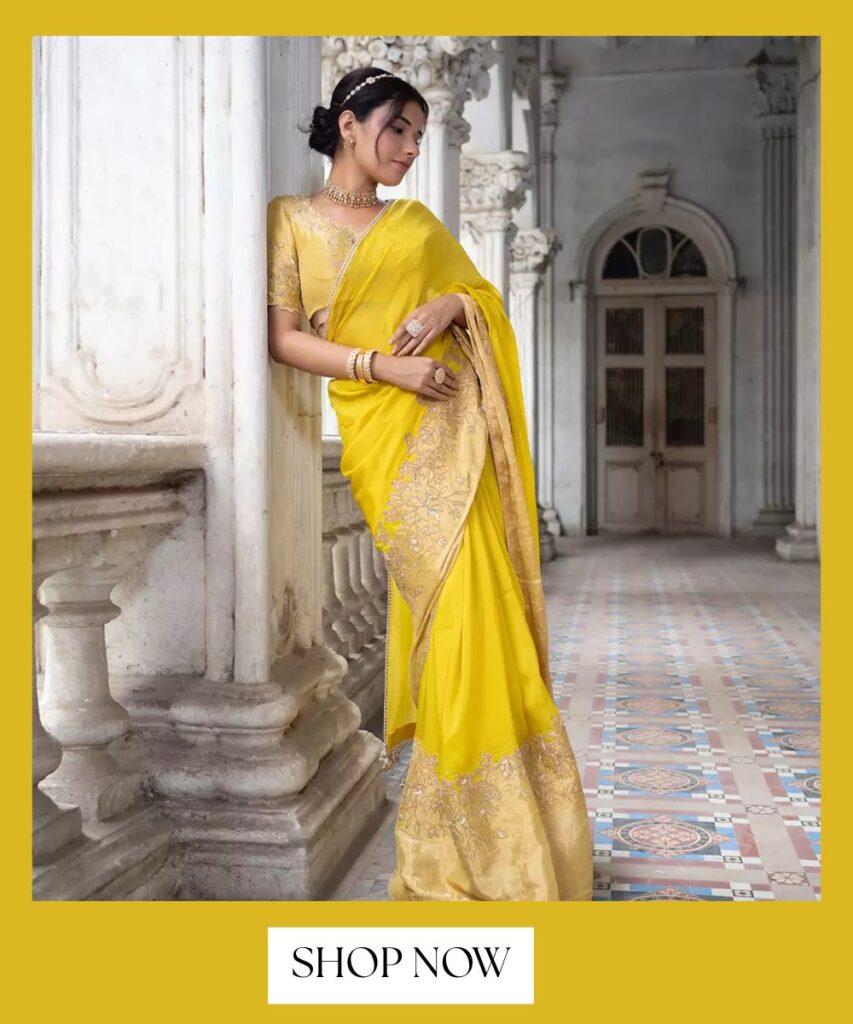 wedding saree color combinations