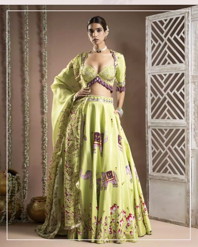 Mehendi ceremony outfits