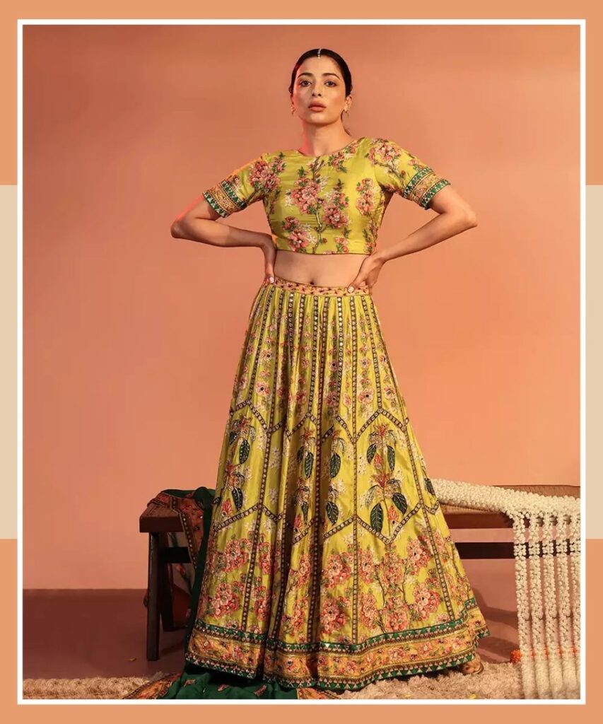 Haldi outfit ideas for brides