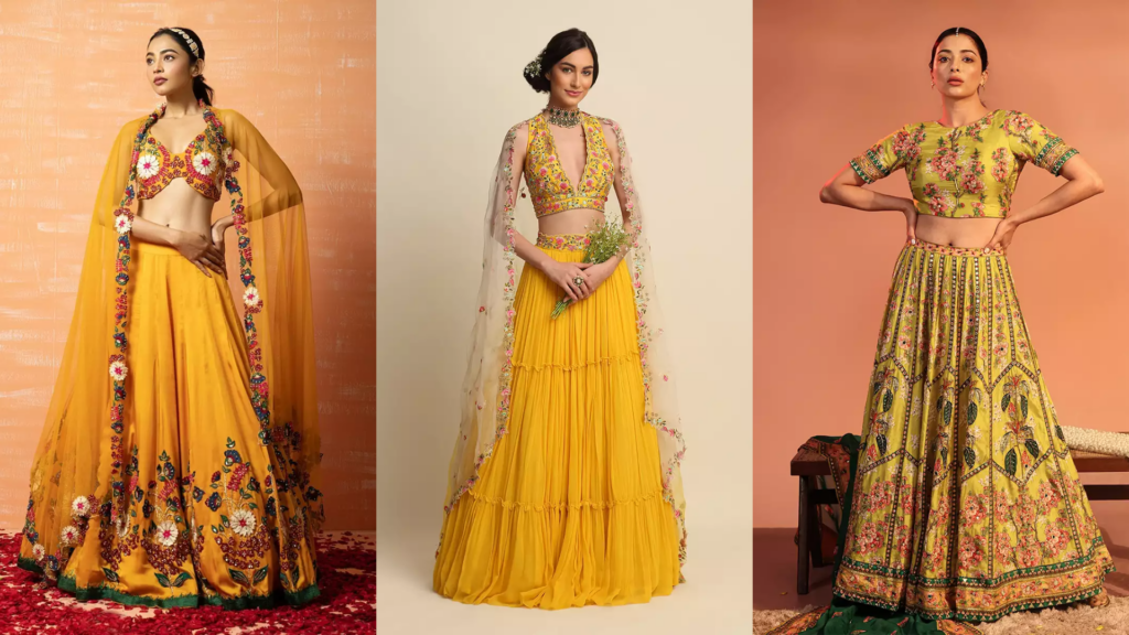 Yellow Lehengas Outfit Ideas