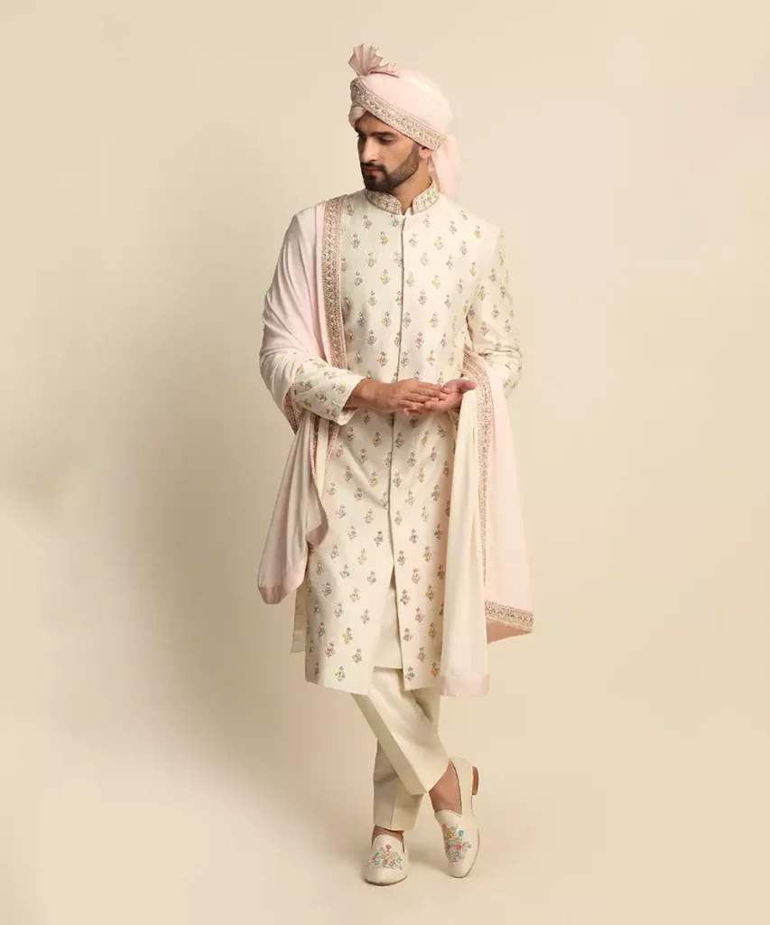ivory sherwani ideas
