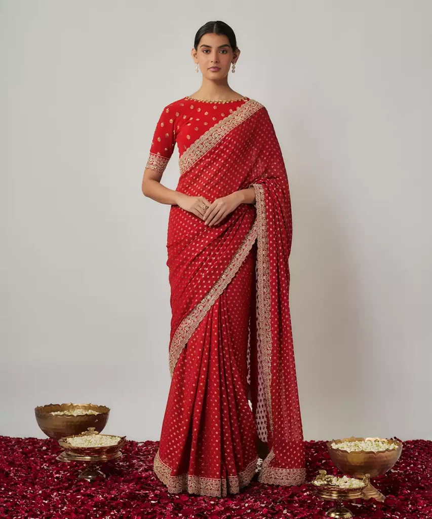 bridal saree ideas for women
