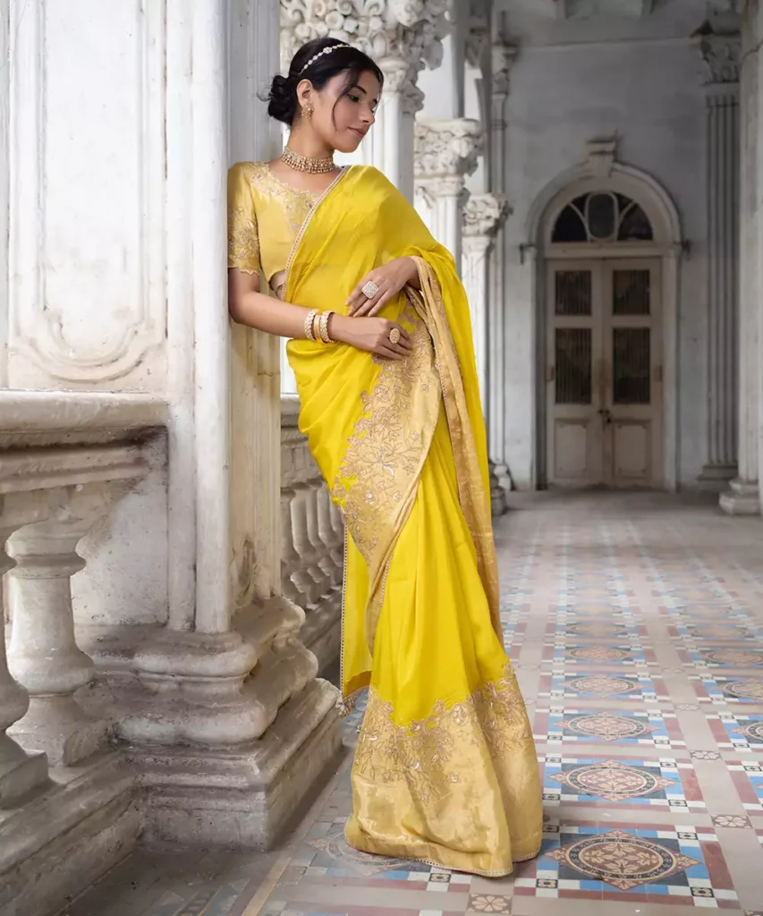 beautiful bridal sarees ideas