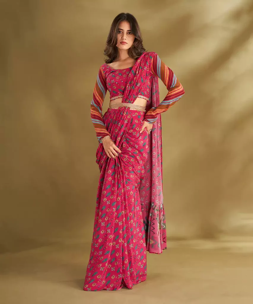 fashionable sarees for women