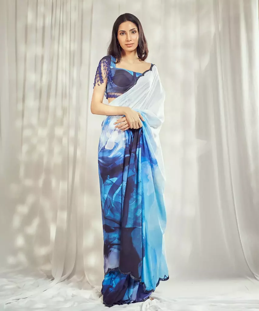 latest saree designs for weddings